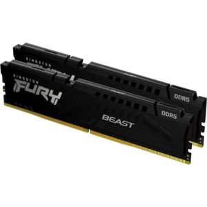 Memoria RAM Kingston FURY Beast 2 x 16GB/ DDR5/ 5600MHz/ 1.25V/ CL36/ DIMM 740617330793 KF556C36BBEK2-32 KIN-FB KF556C36BBEK2 32