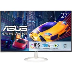 Monitor Gaming Asus VZ27EHF-W 27"/ Full HD/ 1ms/ 100Hz/ IPS/ Blanco 4711387206430 90LM07B0-B02470 ASU-M VZ27EHF-W