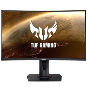 Monitor Gaming Curvo Asus VG27VQ 27"/ Full HD/ 1ms/ 165Hz/ VA/ Multimedia/ Regulable en altura/ Negro 4718017472869 90LM0510-B04E70 ASU-M VG27VQ