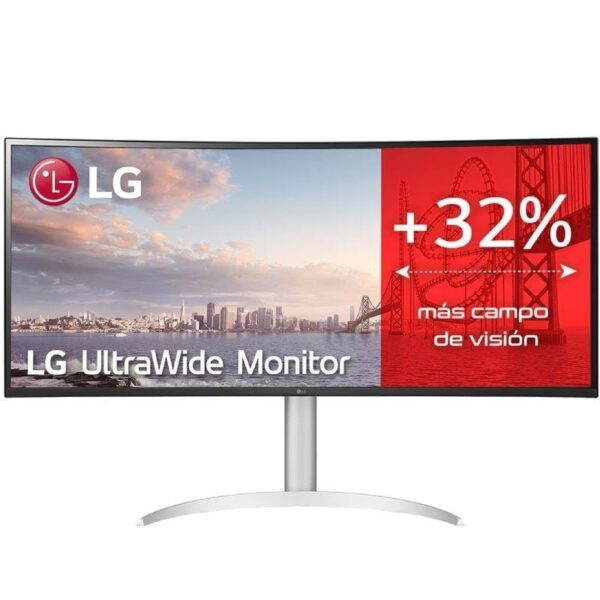 Monitor Profesional Ultrapanorámico LG UltraWide 34WQ650-W 34"/ WFHD/ Multimedia/ Regulable en Altura/ Plata y Blanco 8806091618702 34WQ650-W LG-M 34WQ650-W