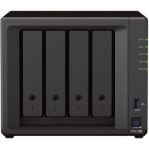 NAS Synology Diskstation DS923+/ 4 Bahías 3.5"- 2.5"/ 4GB DDR4/ Formato Torre 4711174724451 DS923+ SYN-NAS DS923 PLUS