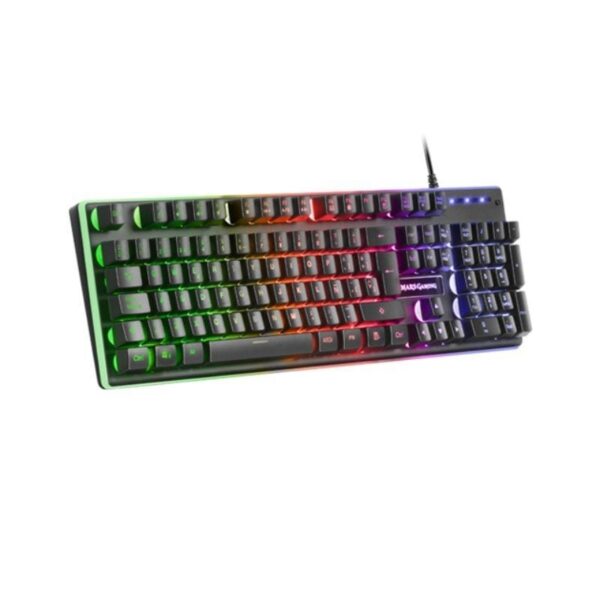 Pack Gaming Mars Gaming MCPX/ Teclado H-MECH  + Ratón Óptico + Alfombrilla/ Negro - Imagen 2