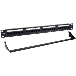 Patch Panel Phasak PU 2424/ 24 Puertos/ Cat.6/ Altura 1U/ Gestión de Cables 5605922051205 PU 2424 PHK-PATCH PU 2424