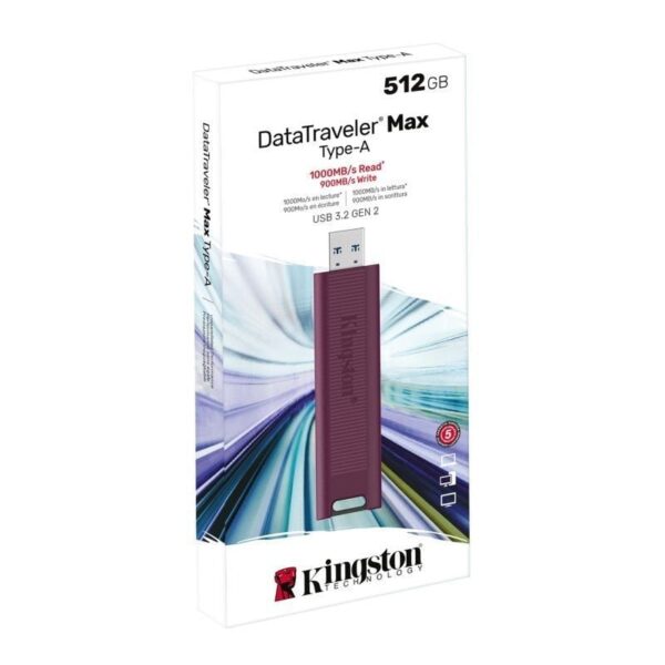 Pendrive 512GB Kingston DataTraveler Max USB 3.2 - Imagen 3