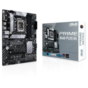 Placa Base Asus Prime B660-PLUS D4 Socket 1700 4711081523017 90MB18X0-M1EAY0 ASU-PB PRIME B660-PLUS D4