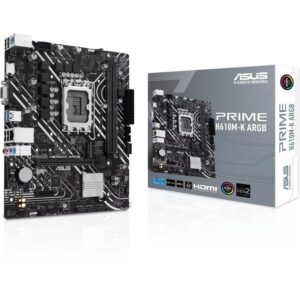 Placa Base Asus Prime H610M-K ARGB Socket 1700/ Micro ATX 4711387313350 90MB1G90-M0EAY0 ASU-PB PRIME H610M-K ARGB