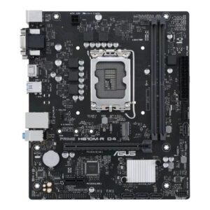 Placa Base Asus Prime H610M-R D4 Socket 1700/ Micro ATX/ Bulk 4711081758372 90MB1B40-M0ECY0 ASU-PB PRIME H610M-R D4 BULK