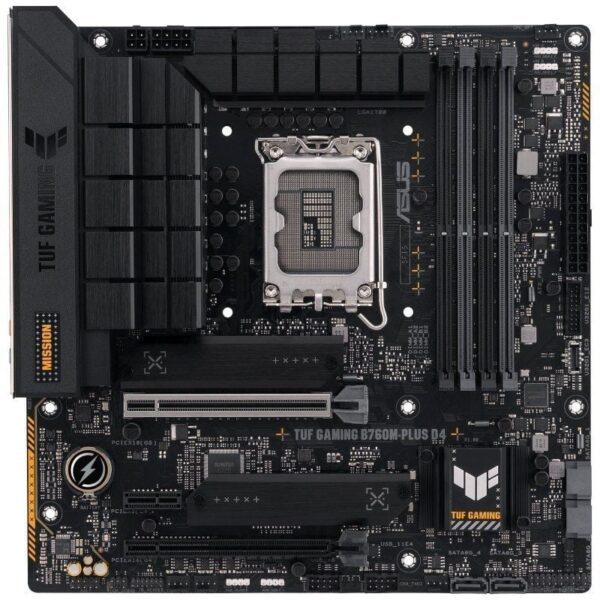 Placa Base Asus TUF GAMING B760M-PLUS D4/ Socket 1700/ Micro ATX - Imagen 2