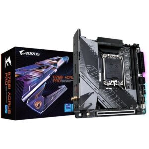 Placa Base Gigabyte B760I AORUS PRO Socket 1700/ Mini-ITX 4719331854843 9MB76IPRO-00-11 GIG-PB B760I AORUS PRO