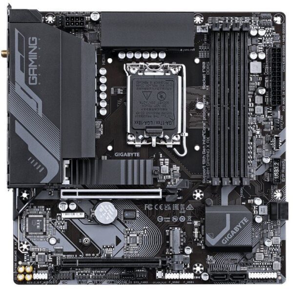 Placa Base Gigabyte B760M GAMING X AX Socket 1700/ Micro ATX - Imagen 2