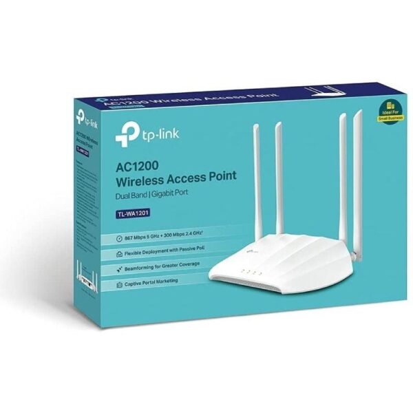 Punto de Acceso Inalámbrico TP-Link TL-WA1201 PoE 1200Mbps/ 2.4GHz 5GHz/ WiFi 802.11b/g/n - 802.11ac/n/a - Imagen 4