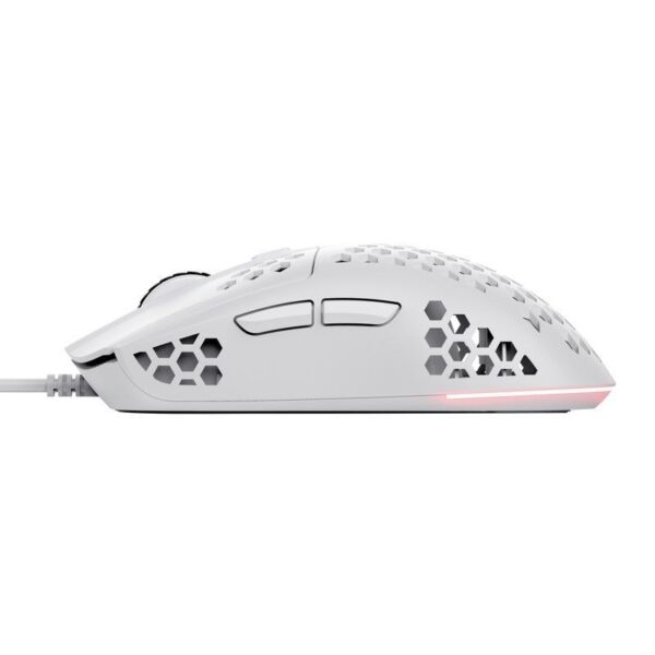 Ratón Gaming Trust Gaming GXT 929W Helox/ Hasta 6400 DPI/ Blanco - Imagen 2