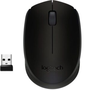 Ratón Inalámbrico Logitech B170/ Hasta 1000 DPI 5099206065062 910-004798 LOG-MOU B170 NEGRO