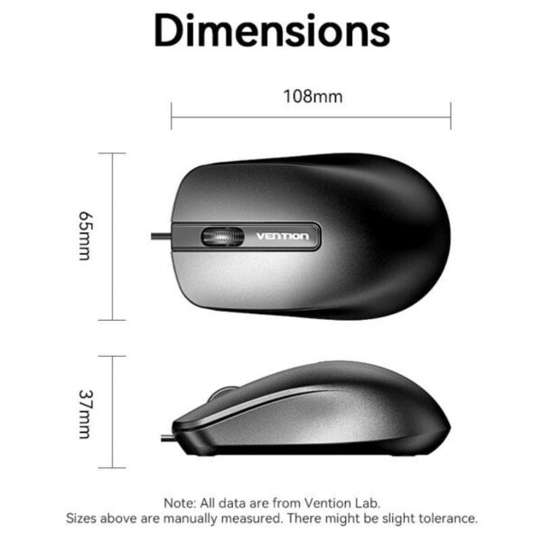 Ratón Vention KTABG/ Hasta 1200 DPI - Imagen 3