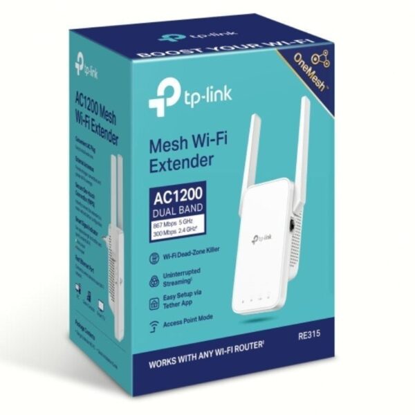 Repetidor Inalámbrico TP-Link RE315 1200Mbps/ 2 Antenas - Imagen 4