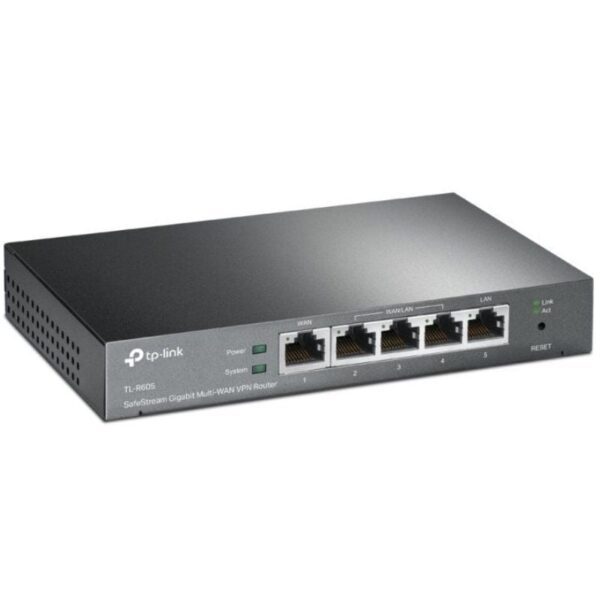 Router VPN SafeStream Gigabit TP-Link Omada TL-R605/ 5 Puertos Multi-WAN - Imagen 2