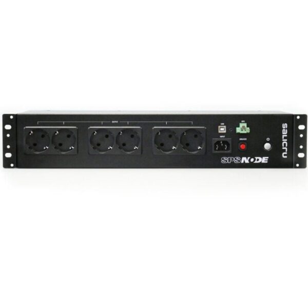 SAI Offline Salicru SPS 900 Node/ 900VA/ 8 Salidas/ Formato Rack 2U - Imagen 2