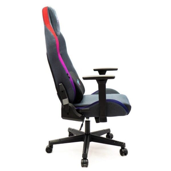 Silla Gaming Woxter Stinger Station Elite/ Luces LED/ Azul y Rosa - Imagen 2