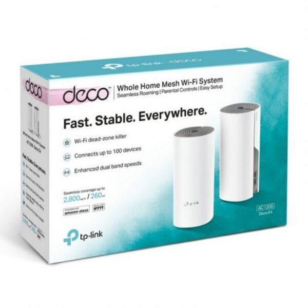 Sistema Mesh TP-Link Deco E4 1200Mbps/ 2.4GHz 5GHz/ Pack de 2 - Imagen 5