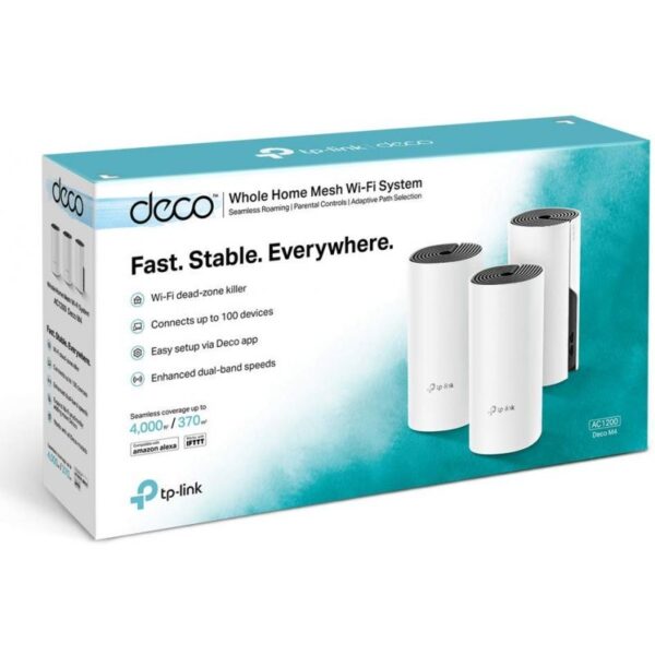 Sistema Mesh TP-Link Deco M4 1200Mbps/ 2.4GHz 5GHz/ Pack de 3 - Imagen 3