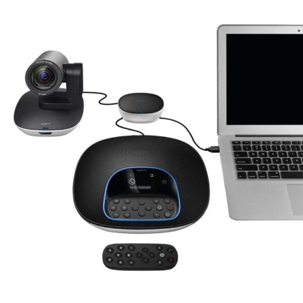 Sistema de  Videoconferencia Logitech Group/ Enfoque Automático/ Full HD - Imagen 2