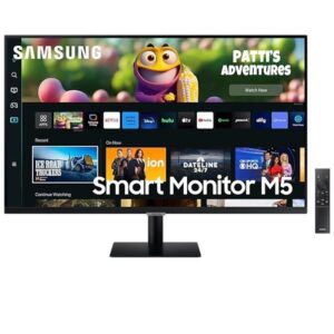 Smart Monitor Samsung M5 S27DM500EU 27"/ Full HD/ Smart TV/ Multimedia/ Negro 8806095547022 LS27DM500EUXEN SAM-M S27DM500EU