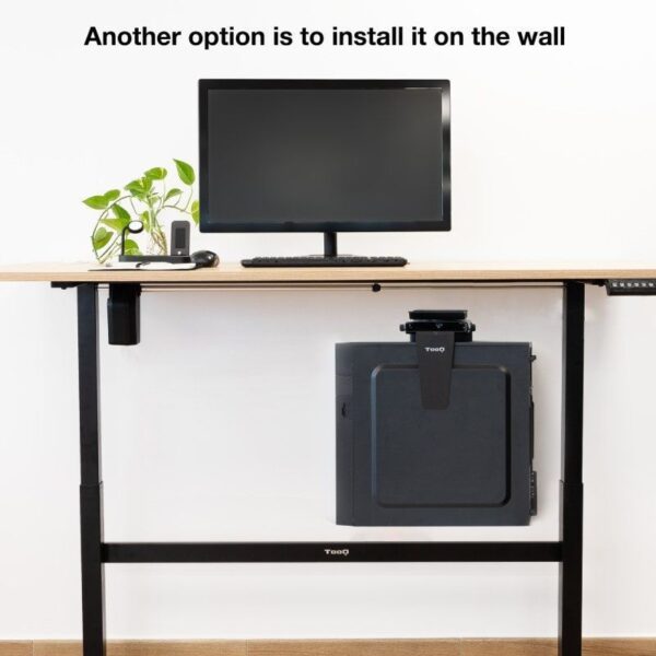 Soporte Bajo Mesa/de Pared TooQ TQMUD01 para PC/ hasta 10kg - Imagen 5