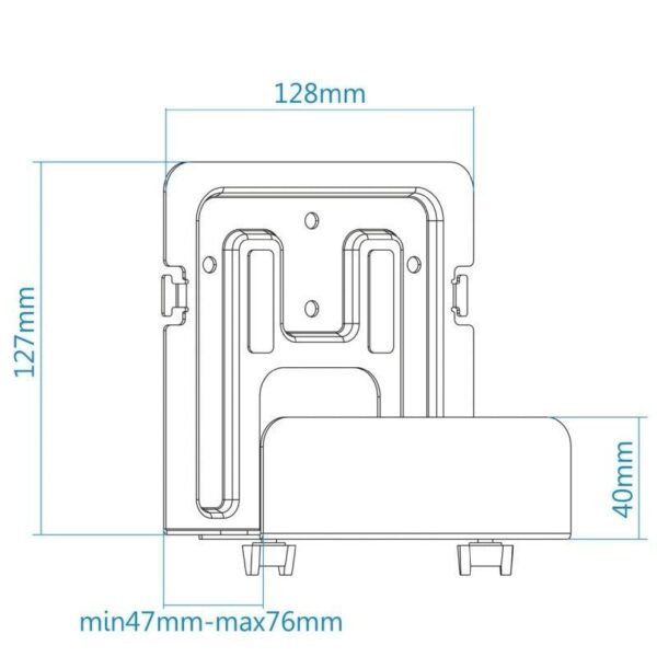 Soporte Universal TooQ TQMPM4776 para Router, MiniPC/ hasta 5kg - Imagen 4