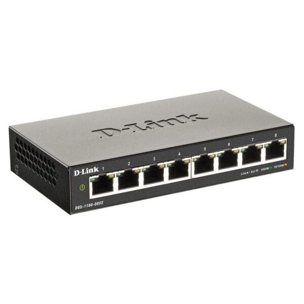 Switch Gestionable D-Link DGS-1100-08V2 8 Puertos/ RJ-45 10/100/1000 - Imagen 3