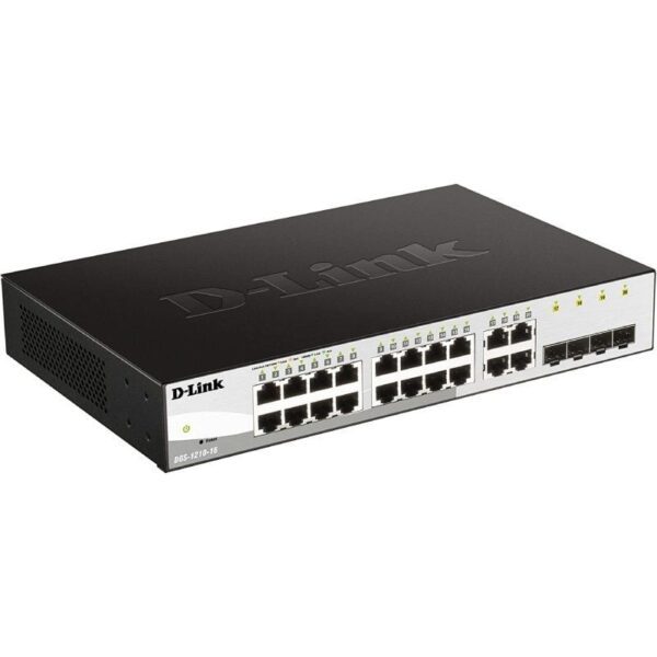 Switch Gestionado D-Link DGS-1210-16 16 Puertos/ Gigabit 10/100/1000/ SFP - Imagen 2