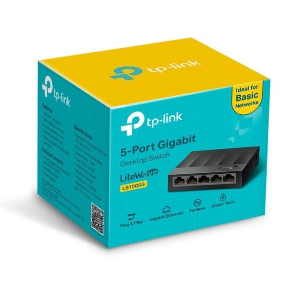 Switch TP-Link LS1005G 5 Puertos/ RJ-45 10/100/1000 - Imagen 5