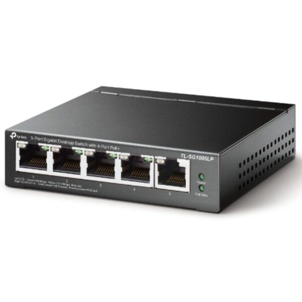 Switch TP-Link TL-SG1005LP 5 Puertos/ RJ-45 10/100/1000/ PoE - Imagen 2