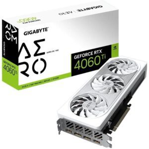 Tarjeta Gráfica Gigabyte GeForce RTX 4060 Ti Aero OC 16G/ 16GB GDDR6 4719331314347 9VN406TAO6-00-10 GIG-GF RTX4060TI AER OC 16G