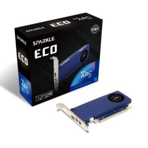 Tarjeta Gráfica Sparkle Intel Arc A310 ECO/ 4GB GDDR6/ Compatible con Perfil Bajo 4711342290368 1A1-S00401900G SPK-GF ARC A310 ECO 4G