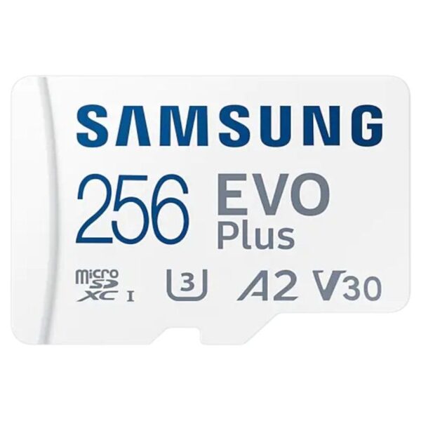 Tarjeta de Memoria Samsung EVO Plus 2023 256GB microSD XC con Adaptador/ Clase 10/ 160MBs - Imagen 2