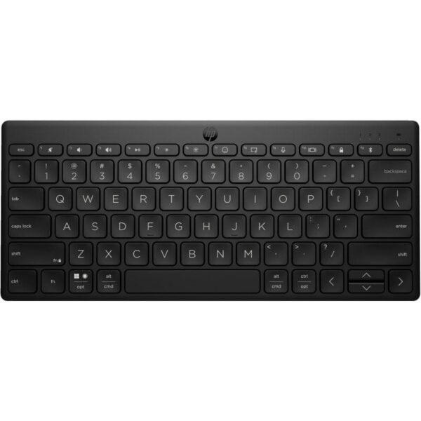 Teclado Compacto Inalámbrico por Bluetooth HP 355 Bluetooth/ Negro 196548516223 692S9AA HPAP-TEC 355 BT