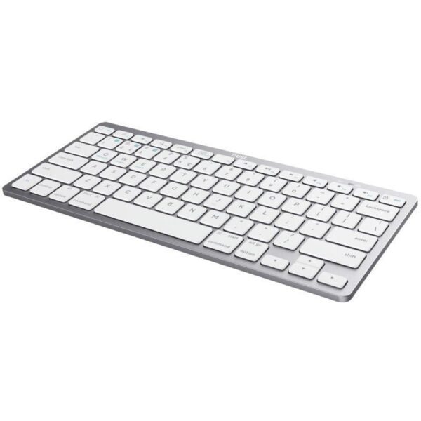 Teclado Compacto Inalámbrico por Bluetooth Trust 24654/ Plata - Imagen 3