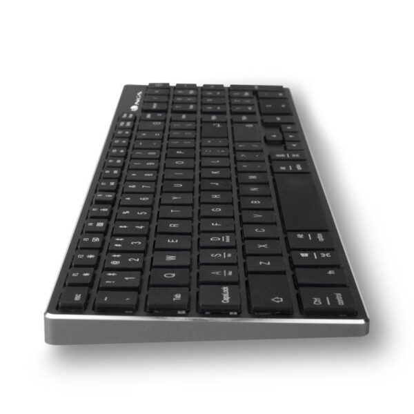 Teclado Inalámbrico por Bluetooth NGS Fortune-BT/ Gris - Imagen 2