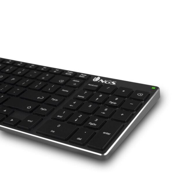 Teclado Inalámbrico por Bluetooth NGS Fortune-BT/ Gris - Imagen 5