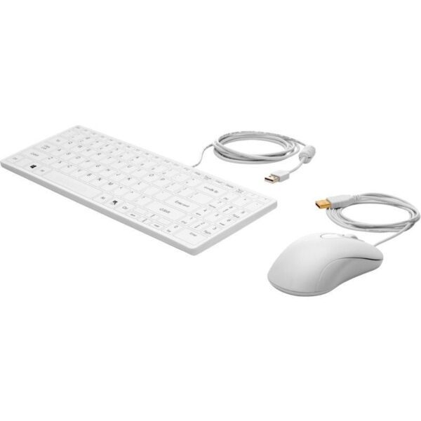 Teclado y Ratón HP Healthcare/ Blancos 192018770515 1VD81AA HPAP-TEC SET HEALTHCARE WH