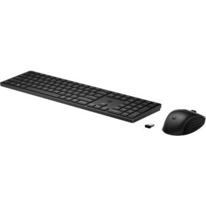 Teclado y Ratón Inalámbricos HP 650/ Negro 196188141090 4R013AA HPA-TEC SET 650 BK