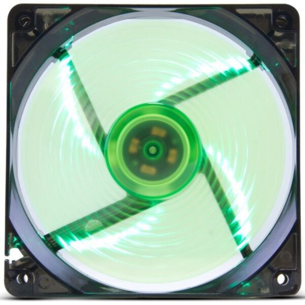 Ventilador Nox Coolfan 120 LED/ 12cm/ Verde 8436532162039 NXCFAN120LG NOX-REF COOLFAN 120 LED GREE