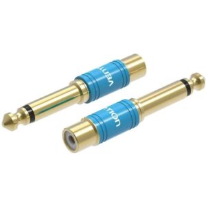 Adaptador Jack Vention VDD-C03/ RCA Hembra - Jack 6.5 Macho/ Azul 6922794750364 VDD-C03 VEN-ADP VDD-C03