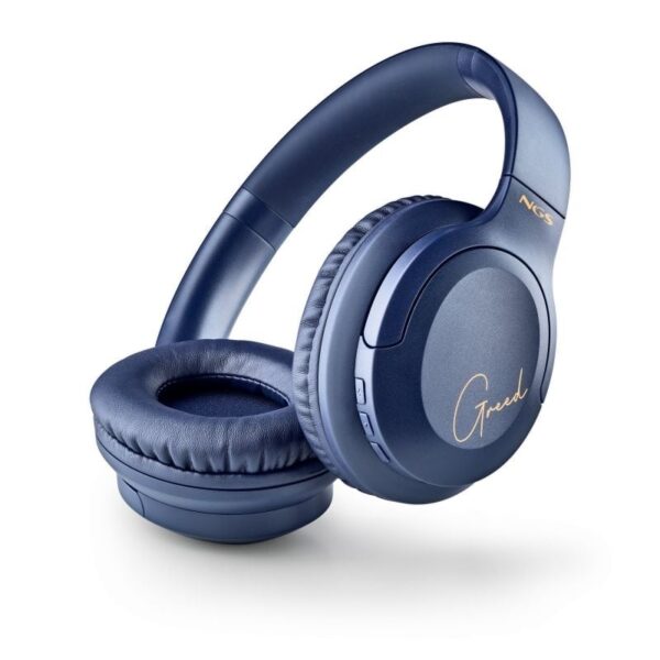 Auriculares Inalámbricos NGS Artica Greed/ con Micrófono/ Bluetooth/ Azules - Imagen 4