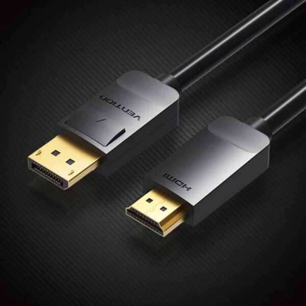 Cable Conversor Vention HADBG/ Displayport Macho - HDMI Macho/ 1.5m/ Negro - Imagen 3