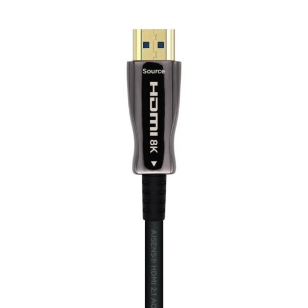 Cable HDMI 2.1 AOC 8K Aisens A153-0521/ HDMI Macho - HDMI Macho/ 50m/ Negro - Imagen 2