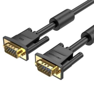 Cable SVGA Vention DAEBH/ VGA Macho - VGA Macho/ 2m/ Negro 6922794741621 DAEBH VEN-CAB DAEBH