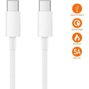 Cable USB 2.0 Tipo C Xiaomi SJV4108GL/ USB Tipo-C Macho - USB Tipo-C Macho/ 1.5m/ Blanco 6934177703577 SJV4108GL XIA-CAB SJV4108GL