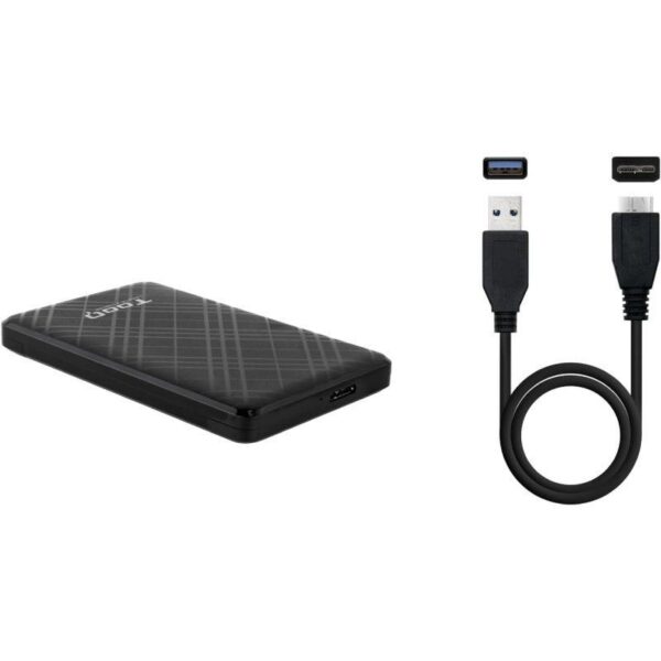 Caja Externa para Disco Duro de 2.5" TooQ TQE-2500B/ USB 3.1/ Sin Tornillos - Imagen 4