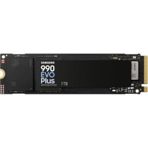 Disco SSD Samsung 990 EVO Plus 1TB/ M.2 2280 PCIe 5.0/ Compatible con PS5 y PC/ Full Capacity 8806095575674 MZ-V9S1T0BW SAM-SSD M2 990 EVO PLUS 1TB